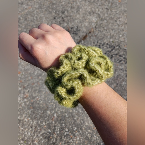 Fluffy Handmade Scrunchie - Picture 2 of 3